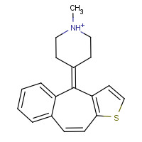 4673-38-5 10-Deoxo-9,10-dehydro Ketotifen chemical structure