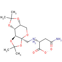 794477-75-1 N2-[1-Deoxy-2,3:4,5-bis-O-(1-methylethylidene)-b-D-fructopyranos-1-yl]-L-asparagine chemical structure