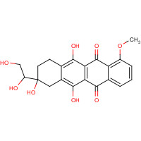 187105-52-8 7-Deoxy Doxorubicinol Aglycone (Mixture of Diastereomers) 85% chemical structure