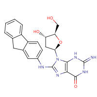 73051-69-1 2'-Deoxy-8-(9H-fluoren-2-ylamino)-guanosine chemical structure