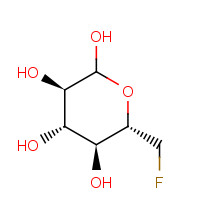 447-25-6 6-Deoxy-6-fluoro-D-galactose chemical structure