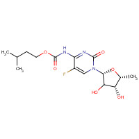162204-30-0 5'-Deoxy-5-fluoro-N-[(3-methylbutoxy)carbonyl]cytidine chemical structure