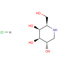 75172-81-5 1-Deoxygalactonojirimycin Hydrochloride chemical structure