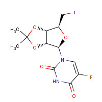 61787-10-8 5'-Deoxy-5'-iodo-2',3'-O-isopropylidene-5-fluorouridine chemical structure
