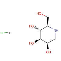73465-43-7 Deoxymannojirimycin Hydrochloride chemical structure