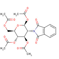 10022-13-6 2-Deoxy-2-N-phthalimido-1,3,4,6-tetra-O-acetyl-b-D-glucopyranose chemical structure