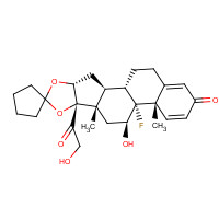 55646-99-6 21-Desacetyl Amcinonide chemical structure