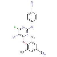 269055-78-9 Des(6-amino-5-bromo)-5-amino-6-chloro Etravirine chemical structure