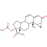 2701-50-0 6-Deschloro Cyproterone Acetate chemical structure
