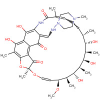 16783-99-6 25-Desacetyl Rifampicin chemical structure