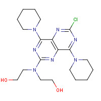 54093-92-4 6-Des(diethanolamino)-6-chloro Dipyridamole chemical structure
