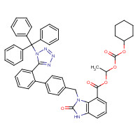 934495-65-5 O-Desethyl N-Trityl Candesartan Cilexetil chemical structure