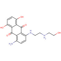 89991-52-6 Des[2-[(2-Hydroxyethyl)amino]ethyl] Mitoxantrone(Mitoxantrone Impurity A) chemical structure