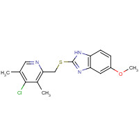 220757-74-4 4-Desmethoxy-4-chloro Omeprazole Sulfide chemical structure