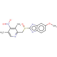 317807-10-6 4-Desmethoxy-4-nitro Omeprazole chemical structure