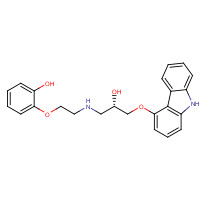 123372-14-5 (R)-(+)-O-Desmethyl Carvedilol chemical structure