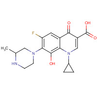 616205-76-6 O-Desmethyl Gatifloxacin chemical structure