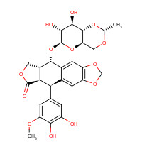 100007-54-3 3'-O-Desmethyl Etoposide chemical structure