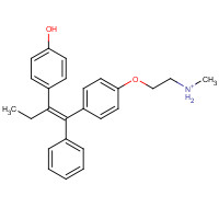 170171-12-7 N-Desmethyl-4'-hydroxy Tamoxifen chemical structure