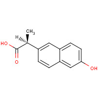 52079-10-4 (S)-O-Desmethyl Naproxen chemical structure