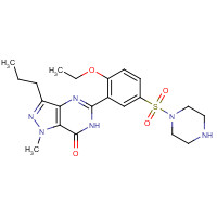 139755-82-1 N-Desmethyl Sildenafil chemical structure
