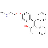 162070-61-3 N-Desmethyl (E)-a-Hydroxy Tamoxifen chemical structure