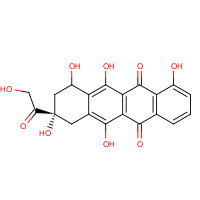 65446-19-7 4-O-Desmethyldoxorubicinone chemical structure