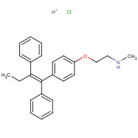 15917-65-4 N-Desmethyl Tamoxifen Hydrochloride chemical structure