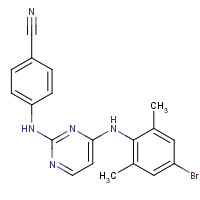 374067-85-3 Despropenenitrile Bromo Rilpivirine chemical structure