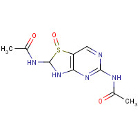 22365-29-3 2,5-Diacetamido-2,3-dihydrothiazolo[4,5-d]pyrimidine-7-(6H)-one chemical structure