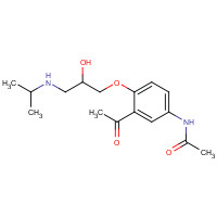 22568-64-5 rac Diacetolol chemical structure
