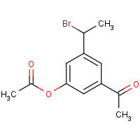 1026420-83-6 1-(3,5-Diacetoxyphenyl)-1-bromoethane chemical structure