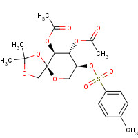 53821-66-2 3,4-Di-O-acetyl-1,2-O-isopropylidene-5-O-tosyl-a-L-sorbose chemical structure