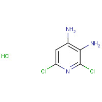 89603-10-1 3,4-Diamino-2,6-dichloropyridine Hydrochloride chemical structure