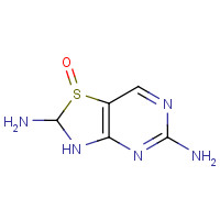 22288-77-3 2,5-Diamino-2,3-dihydrothiazolo[4,5-d]pyrimidine-7-(6H)-one chemical structure
