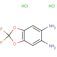 97966-69-3 5,6-Diamino-2,2-difluorobenzodioxole,Dihydrochloride chemical structure