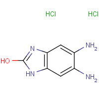 42815-81-6 5,6-Diamino-2-hydroxybenzimidazole Dihydrochloride chemical structure