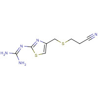 1185040-73-6 3-[[[2-[(Diaminomethylene]amino-4-thiazolyl]thio]propionitrile-13C3 chemical structure