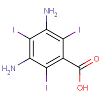 5505-16-8 3,5-Diamino-2,4,6-triiodobenzoic Acid chemical structure
