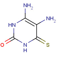 40848-33-7 5,6-Diamino-4-thiouracil chemical structure