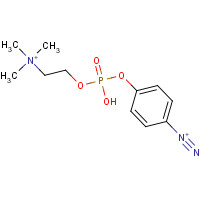 35697-91-7 p-Diazonium Phenylphosphorylcholine chemical structure