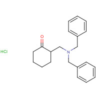 102596-84-9 2-[(N,N-Dibenzylamino)methyl]cyclohexanone Hydrochloride chemical structure