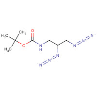 190840-29-0 (2,3-Diazidopropyl)-carbamic Acid 1,1-Dimethylethyl Ester chemical structure