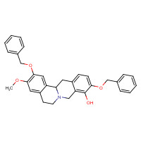 62744-16-5 Dibenzyl 9-Desmethyl D,L-Stepholidine chemical structure