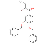 24538-60-1 rac 1-[3,4-(Dibenzyloxy)phenyl]-2-bromo-1-butanone chemical structure