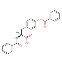 14325-35-0 N,O-Dibenzoyl-L-tyrosine chemical structure