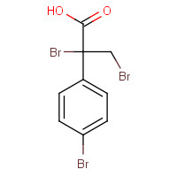 112595-55-8 2,3-Dibromo-2-(4-bromophenyl)propionic Acid chemical structure