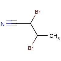 25109-76-6 2,3-Dibromobutanenitrile chemical structure