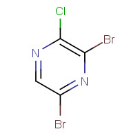 1082843-70-6 3,5-Dibromo-2-chloropyrazine chemical structure