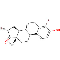 81072-41-5 4,16a-Dibromo Estrone chemical structure